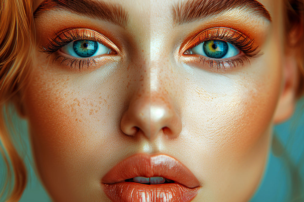 ¡Dile adiós a las sienes hundidas con nuestro iluminador mágico!